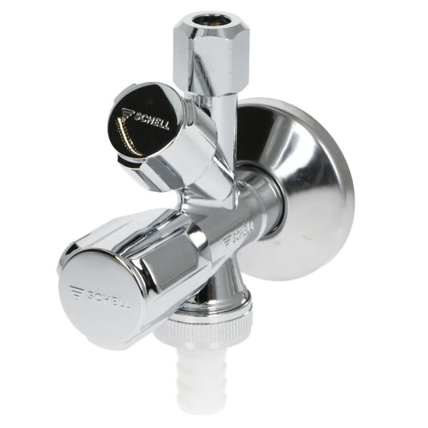 Schell Kombi-Eckventil 1/2" COMFORT mit Rückflussverhinderer 035450699