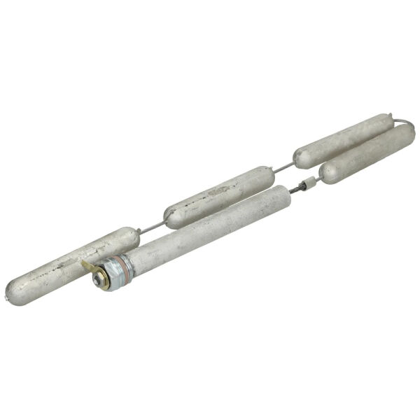 Magnesiumanode universal Opferanode 3/4" Ø 22 x 858mm Kettenanode Schutzanode