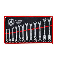 BGS Ratschenring Maulschlüssel-Satz flexible...