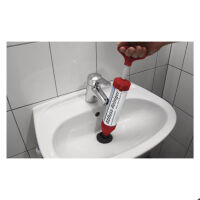 BGS Abfluss Reiniger Rohrreiniger hand pumpe Ø 60...