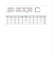 12m Montageschiene 38/40 C Profile Montageschienen...