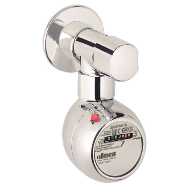 Allmess Ventil-Wasserzähler mit 2,5 m³/h für Wohnungen C-MK FleXX A34 +m