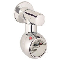 Allmess Ventil-Wasserzähler mit 2,5 m³/h...