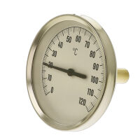 Bimetall-Zeigerthermometer 0 bis 120°C Gehäuse...