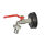 IBC Auslaufhahn 3/4" matt verchromt mit Schlauchverschraubung