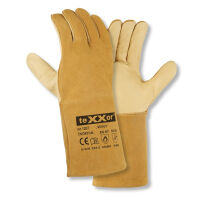 teXXor® Schweißerhandschuhe VESUV beige XL/10