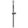 Brausestange Sunny 600 mm verchromt mit Drucktasten-Gleiter