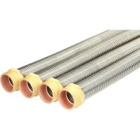 Speicherverbinder flexibel DN32 1 1/2" 650 mm Edelstahl-Wellrohr (4 Stück)
