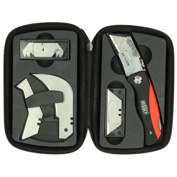 Bessey Klingenklappmesser-Set in Nylon-Tasche mit 24 Klingen DBKPHSET