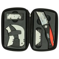 Bessey Klingenklappmesser-Set in Nylon-Tasche mit 24...