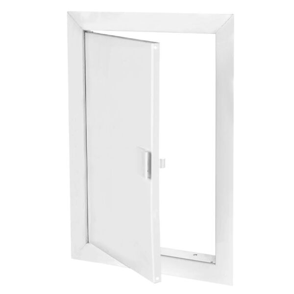 Blauberg Revisionstür Softline 400 x 600 mm weiß, Stahlblech verzinkt