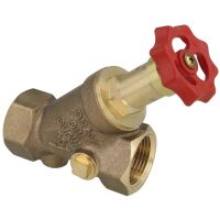 Bender Rotguss Freistromventil DN25 1" Innengewinde...
