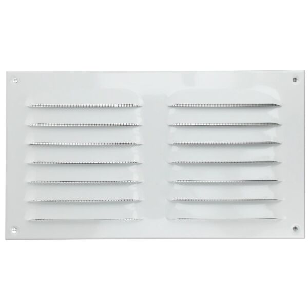Upmann Wetterschutzgitter eckig, Aluminium oder Edelstahl