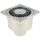 Upmann Bodenablauf universal 100 x 100 mm verchromt