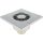 Upmann Bodenablauf universal 150 x 150 mm verchromt