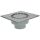 Upmann Haus- und Hofablauf senkrecht 250 x 250 mm DN75/110