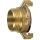 Schnellkupplung Messing mit Gewinde, Nockenweite 40 mm