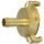 Schnellkupplung Messing mit Schlauchtülle, Nockenweite 40 mm