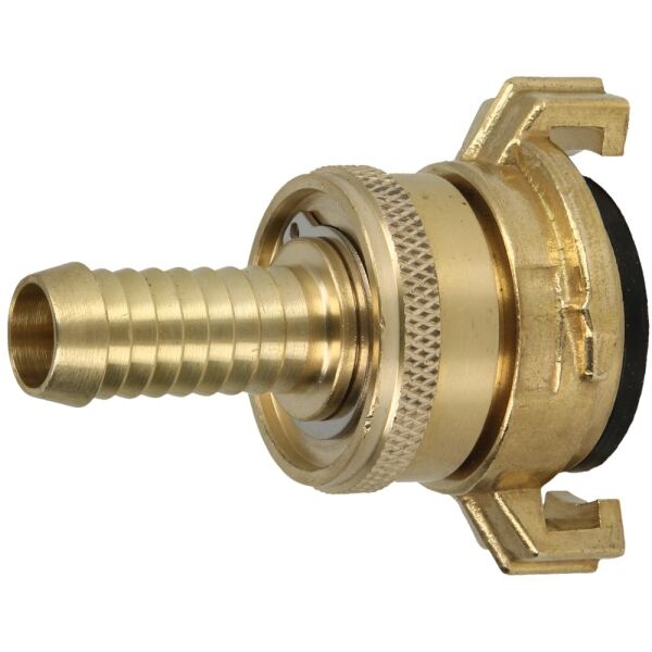 Saug- und Hochdruckkupplung mit Feststellring, Nockenweite 40 mm