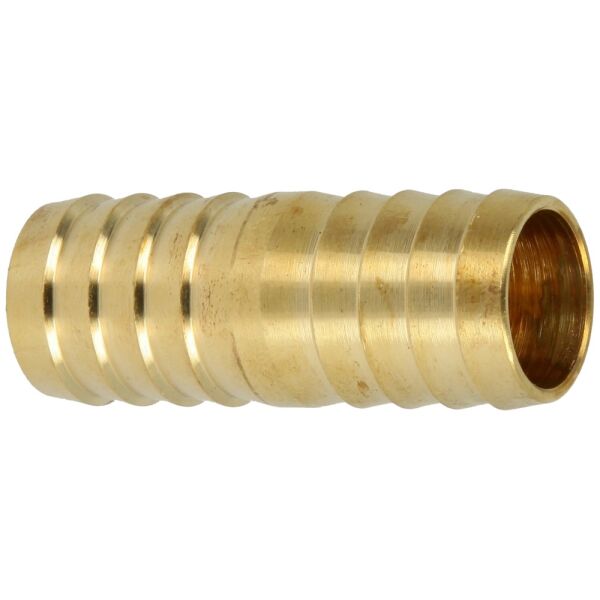 Schlauchverbinder Messing für 2 Schlauchenden, 3/8" bis 1 1/2"