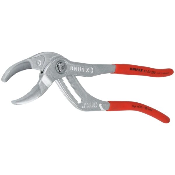 Knipex Rohr-Greif-Armaturenzange mit 2-Komponentengriff 8103250