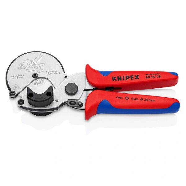 Knipex Rohrabschneider für Kunststoffrohre bis Ø 26 mm 902525
