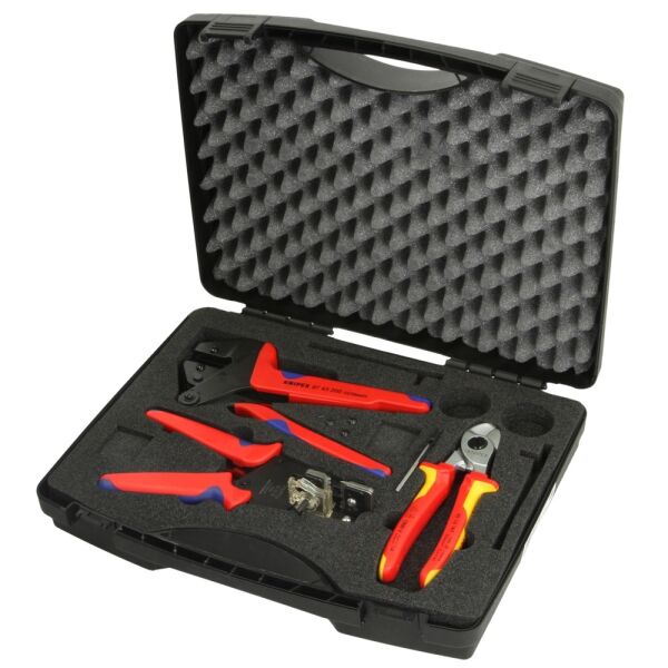 Knipex Werkzeugkoffer für Photovoltaik 979101