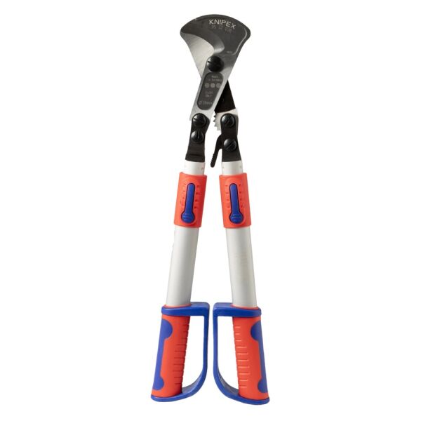 Knipex Ratschen-Kabelschere mit verstellbaren Teleskopgriffen 9532038