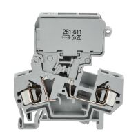 Wago Feinsicherungshalter für Hutschienen 281611
