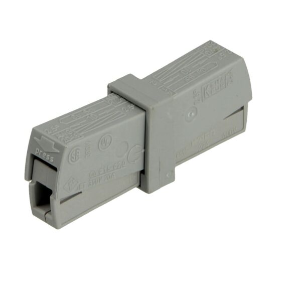 Wago Serviceklemme Serie 224 1 x 0,5-2,5 mm² 224-201, 50 Stück