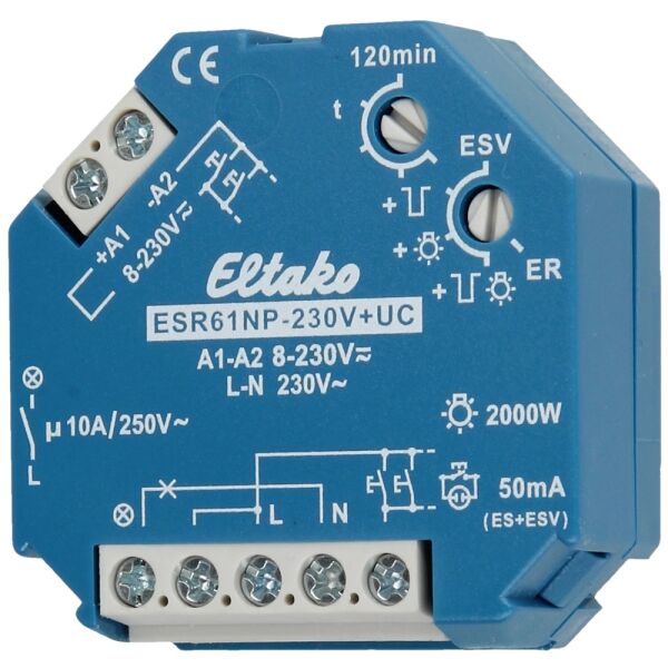 Eltako ESR61NP-230V+UC Stromstoß-Schaltrelais 61100001