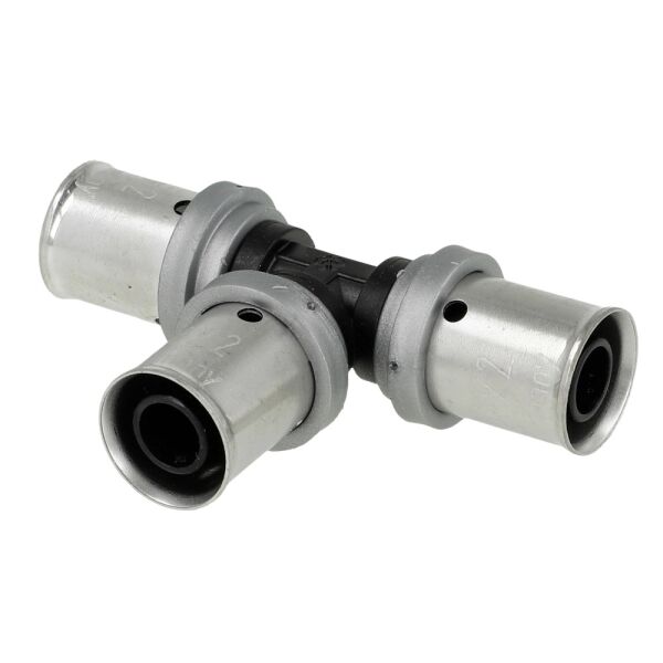 SilverTec PPSU Pressfitting T-Stück für Verbundrohr 16–32 mm