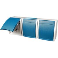 Busch-Jaeger SCHUKO-Steckdose 3-fach 2CKA002084A0698