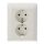 Busch-Jaeger SCHUKO Doppel-Steckdose 2TKA00003909