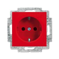 Busch-Jaeger Busch-balance SI SCHUKO Steckdose rot...