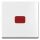 Busch-Jaeger Wippe mit Kalotte rot Busch-balance SI 2CKA001731A2006