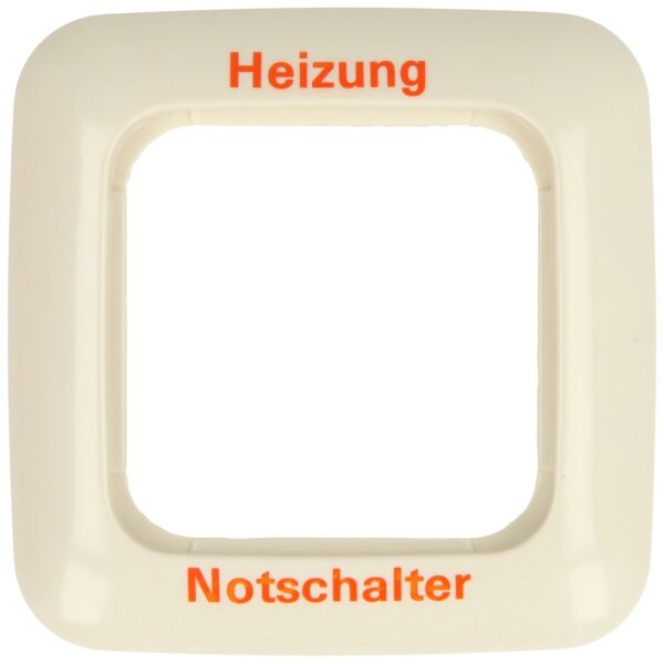 Busch-Jaeger Abdeckrahmen 1-fach für Heizung Busch-Duro 2000 SI 2511 JH-212