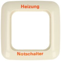 Busch-Jaeger Abdeckrahmen 1-fach für Heizung...