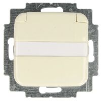 Busch-Jaeger SCHUKO Steckdoseneinsatz mit Deckel u....