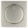 Busch-Jaeger pur edelstahl Zentralscheibe mit Drehknopf für Dimmer 6540-866-102