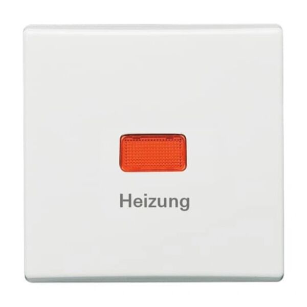Busch-Jaeger Allwetter 44 Wippe mit Kalotte und Aufdruck Heizung 2102 H-34