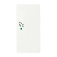 Busch-Jaeger Wippe 2-fach mit Symbol "Dimmer"...