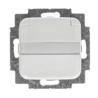 Busch-Jaeger SCHUKO Steckdoseneinsatz mit Deckel u....