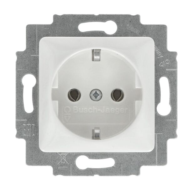 Busch-Jaeger Reflex SI SCHUKO Steckdoseneinsatz 50 x 50 mm 20 EUCQ-214