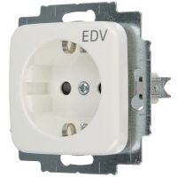 Busch-Jaeger SCHUKO Steckdoseneinsatz EDV mit...