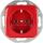 Busch-Jaeger Reflex SI SCHUKO Steckdoseneinsatz Tragring rund rot 20 EUCRD-217