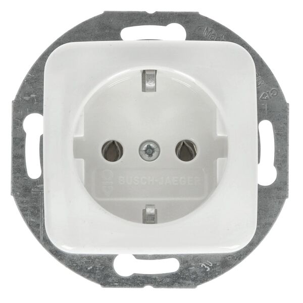 Busch-Jaeger Reflex SI SCHUKO Steckdoseneinsatz Tragring rund 20 EUCRD-214