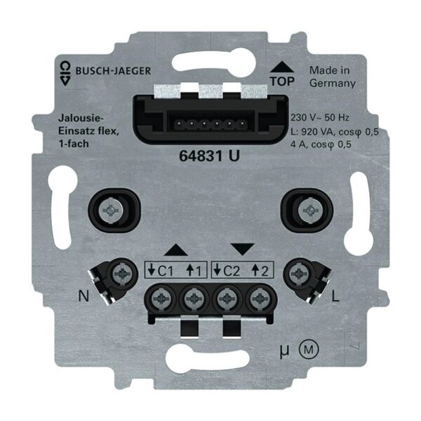 Busch-Jaeger Jalousie-Einsatz Flex 1-fach 64831 U