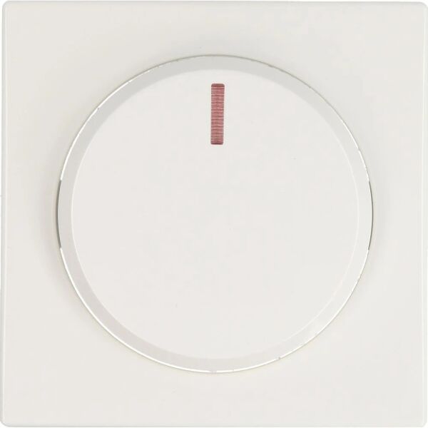 Busch-Jaeger future linear Zentralscheibe m. Drehknopf für Dimmer 6540-84-102