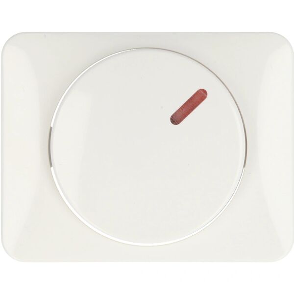 Busch-Jaeger alpha Zentralscheibe mit Drehknopf für Dimmer 6540-24G